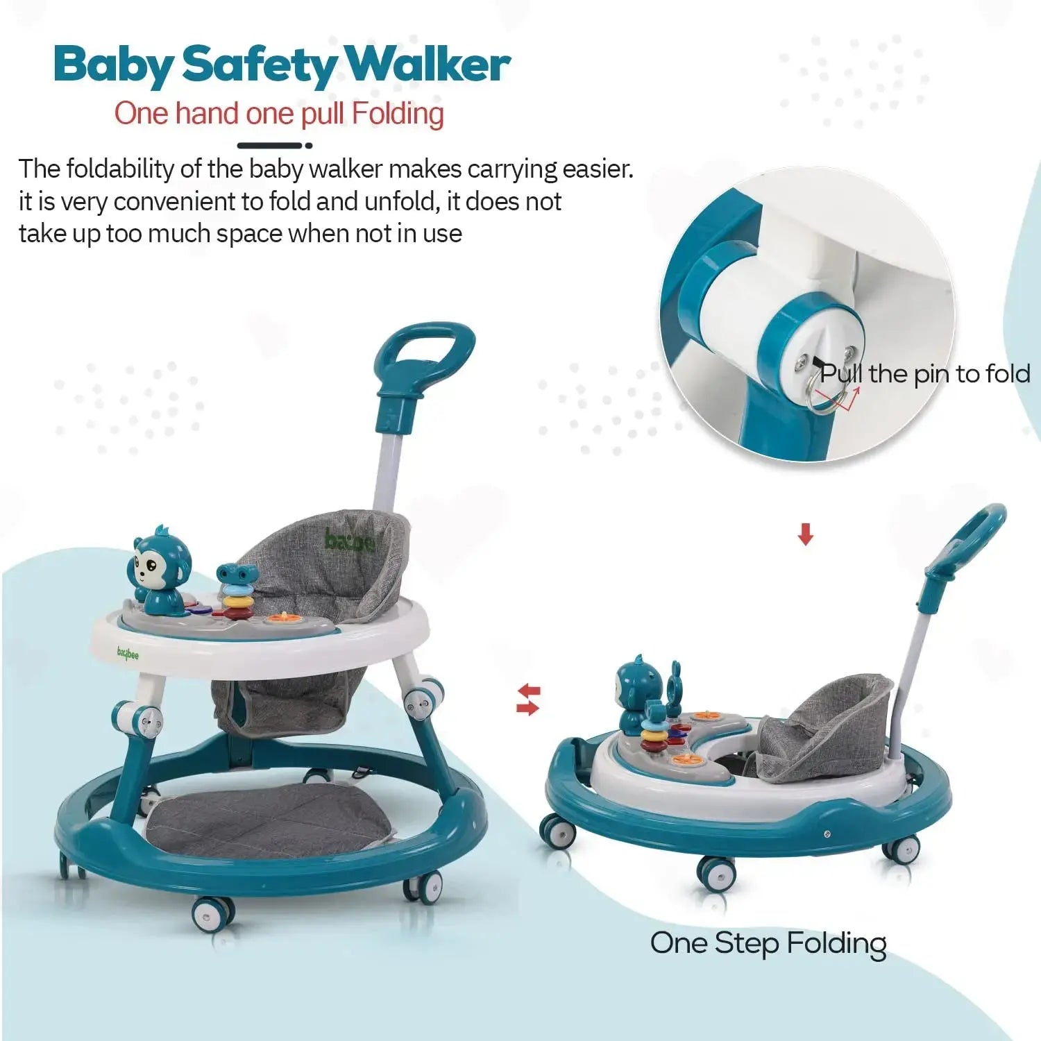 Baybee Drono Pro Baby Walker for Kids - Image 30