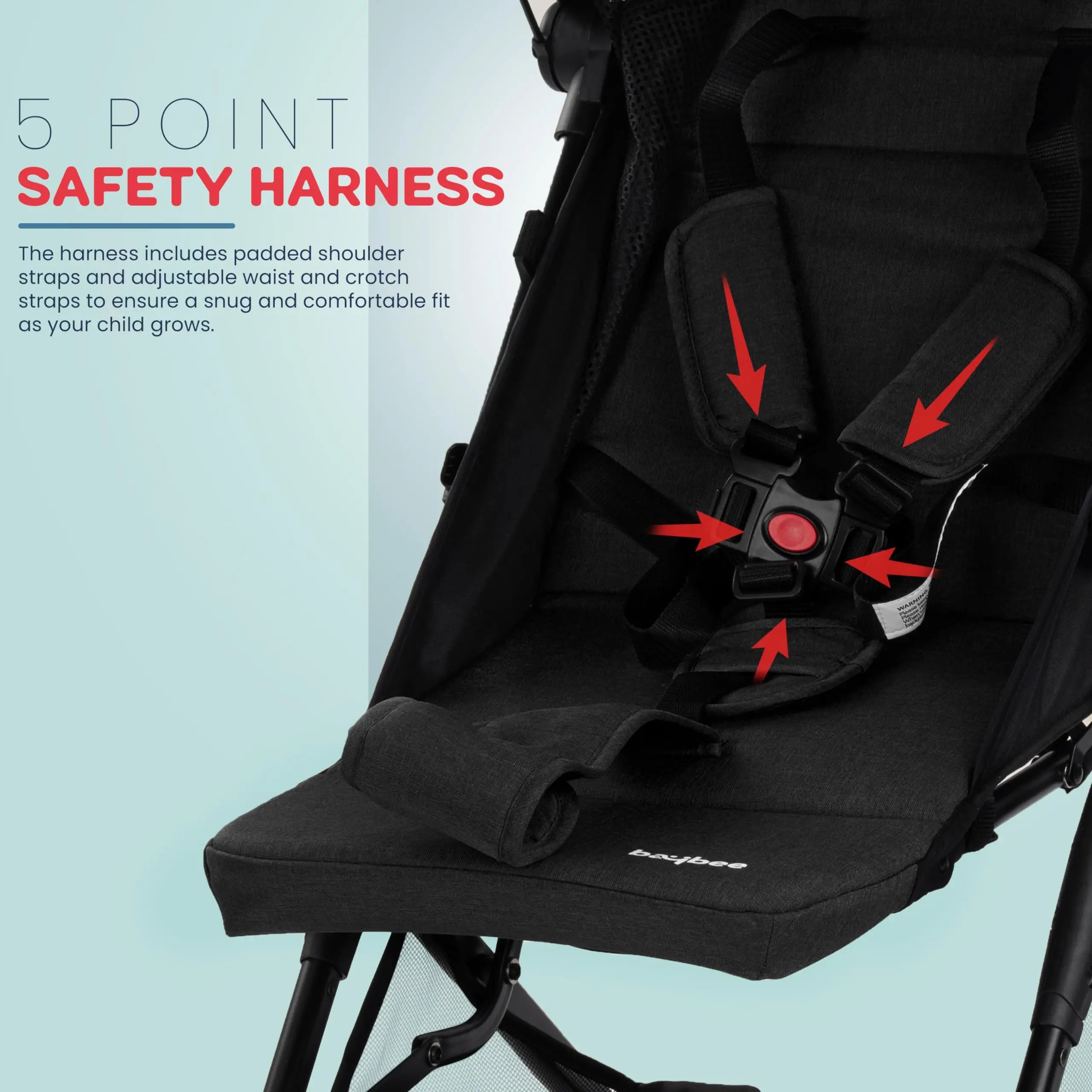 Baybee Infant Baby Pram Stroller for Newborn - Image 5
