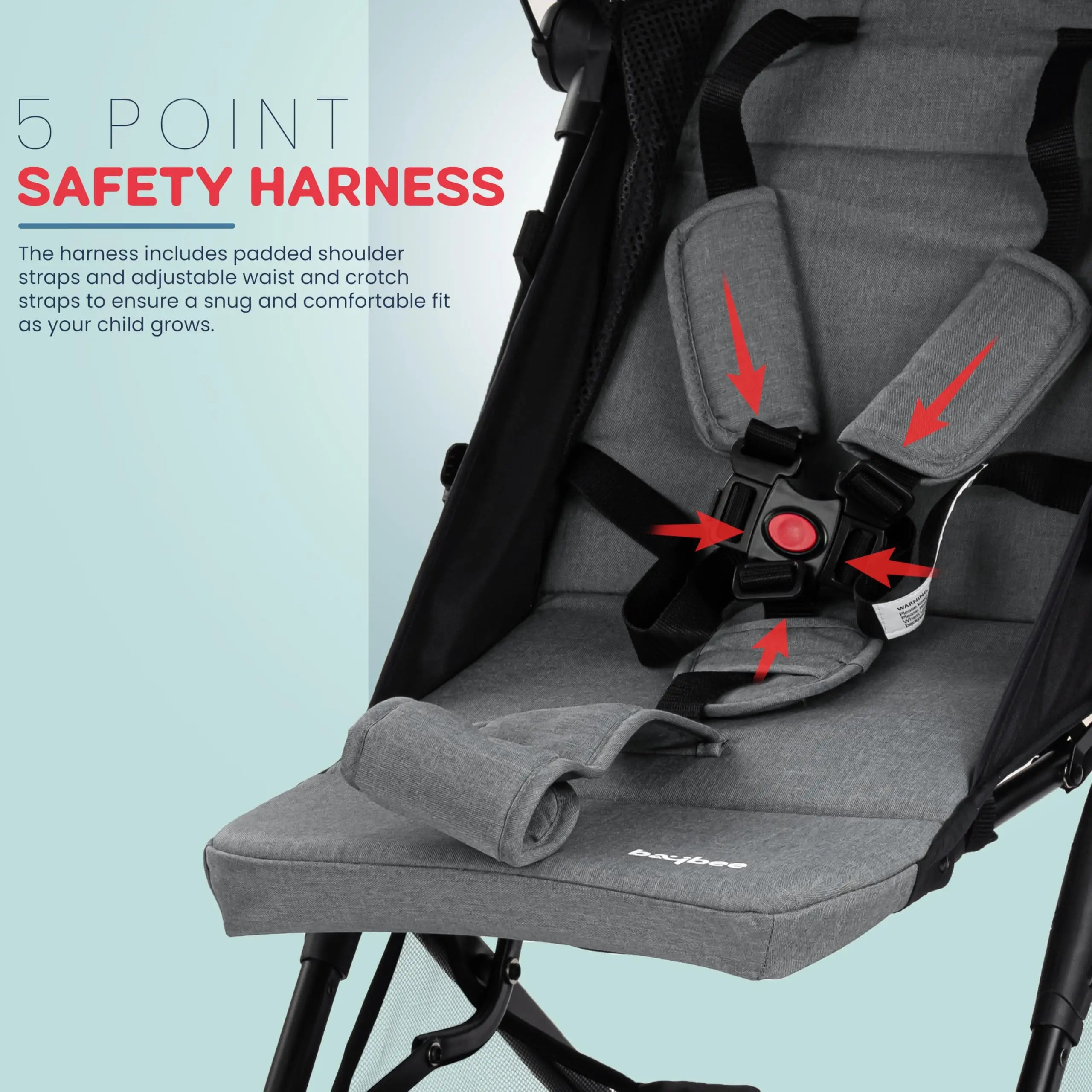 Baybee Infant Baby Pram Stroller for Newborn - Image 14