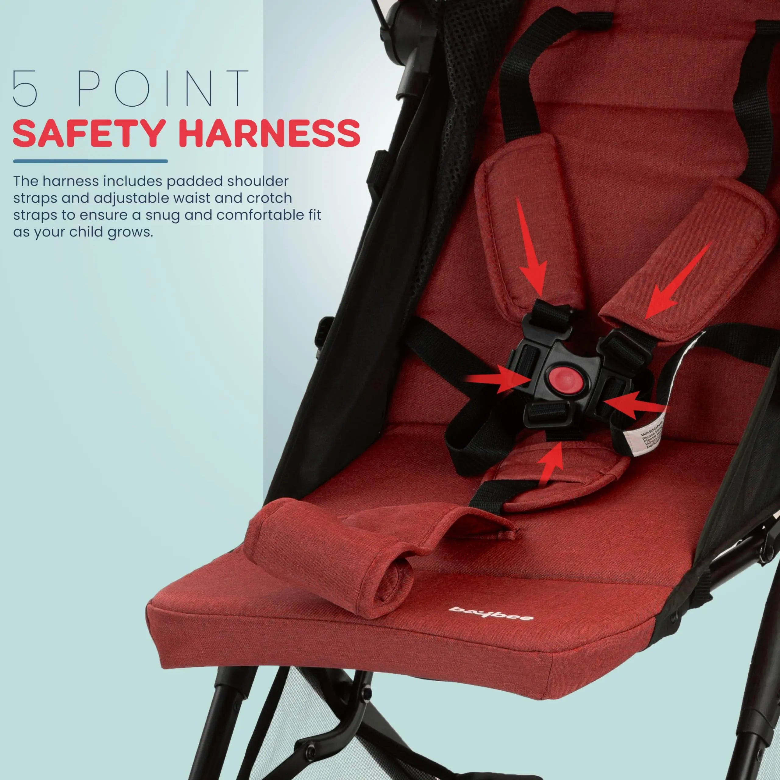 Baybee Infant Baby Pram Stroller for Newborn - Image 23