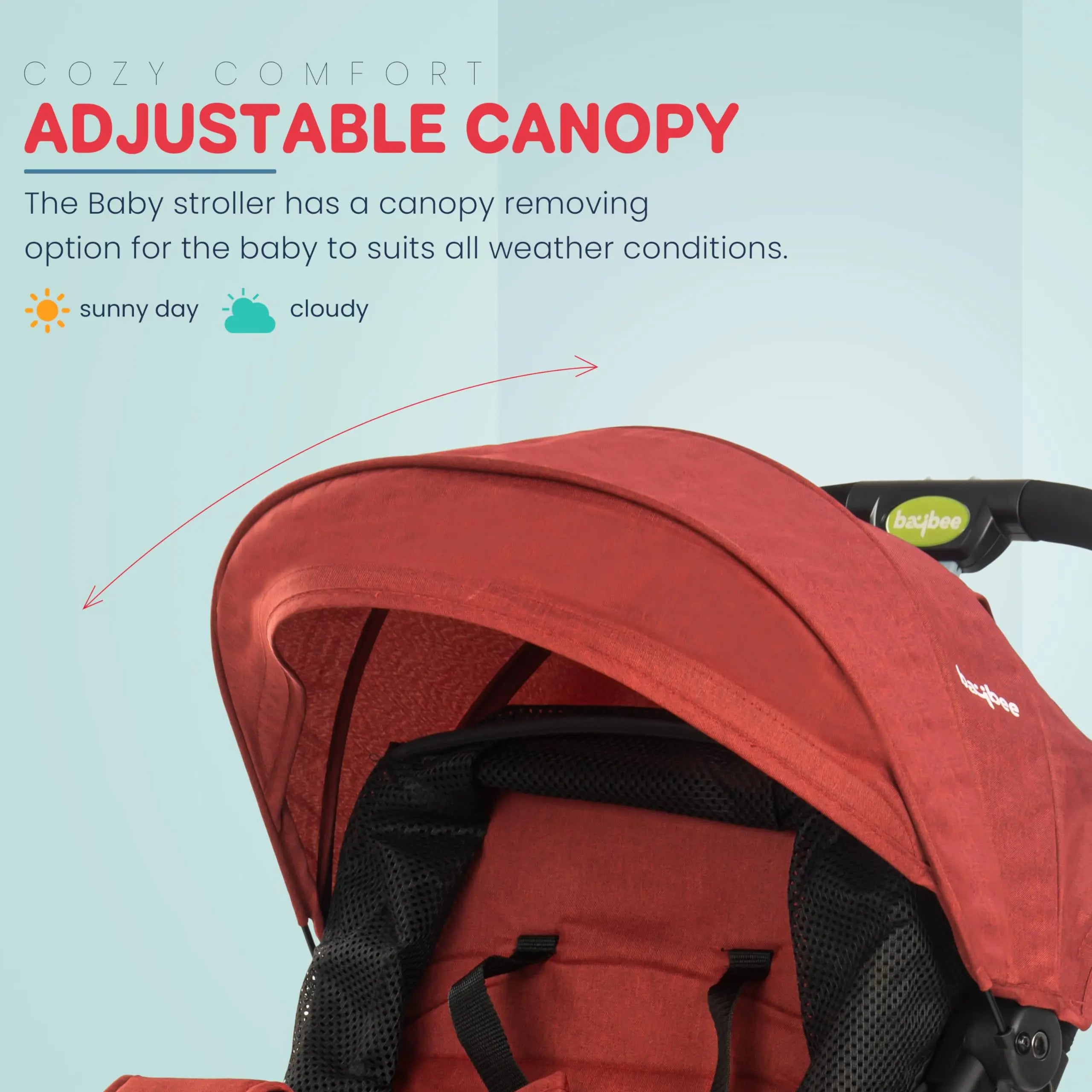 Baybee Infant Baby Pram Stroller for Newborn - Image 25