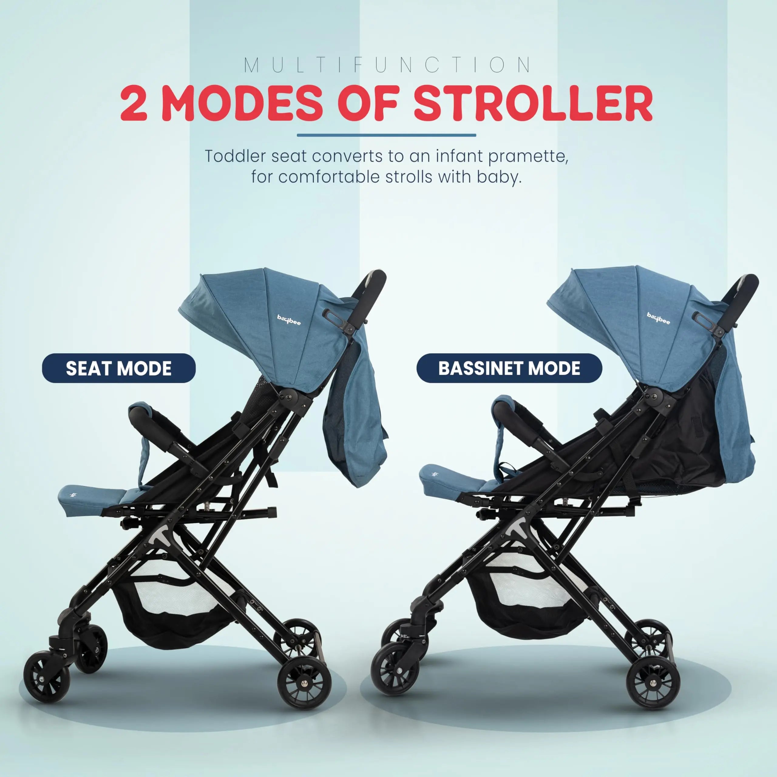 Baybee Infant Baby Pram Stroller for Newborn - Image 30