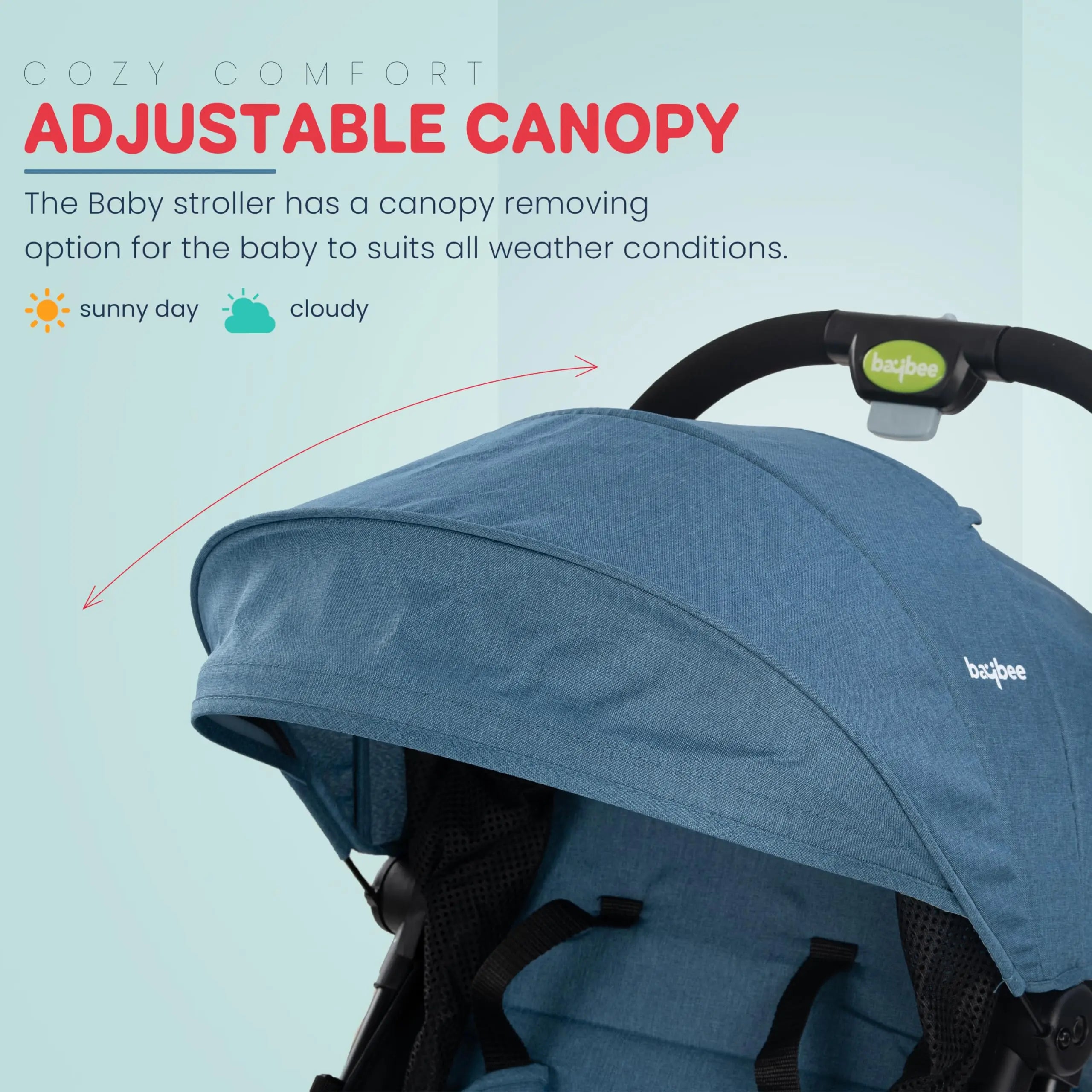 Baybee Infant Baby Pram Stroller for Newborn - Image 34