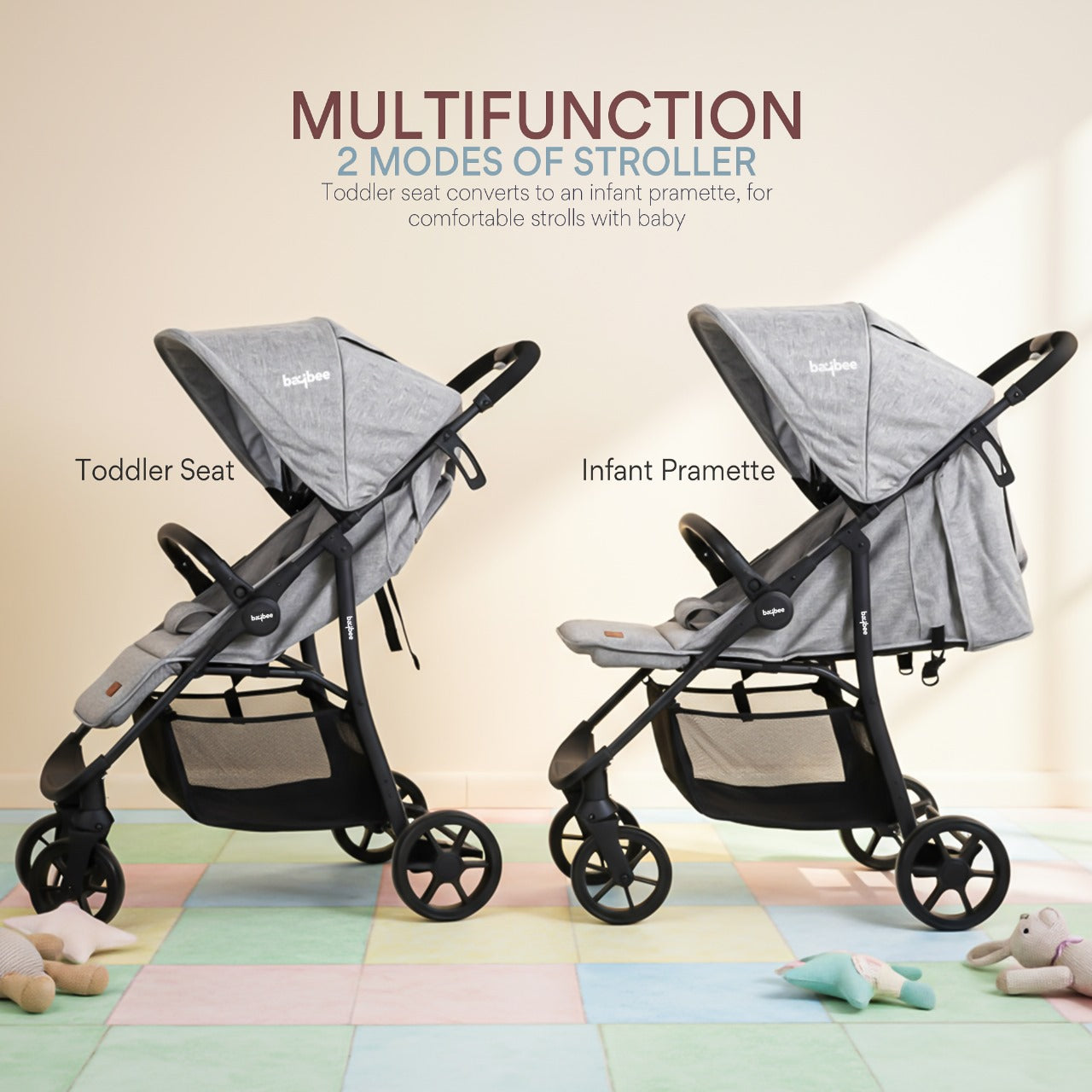 Baybee Infant Baby Pram Stroller for Newborn Babies - Image 12