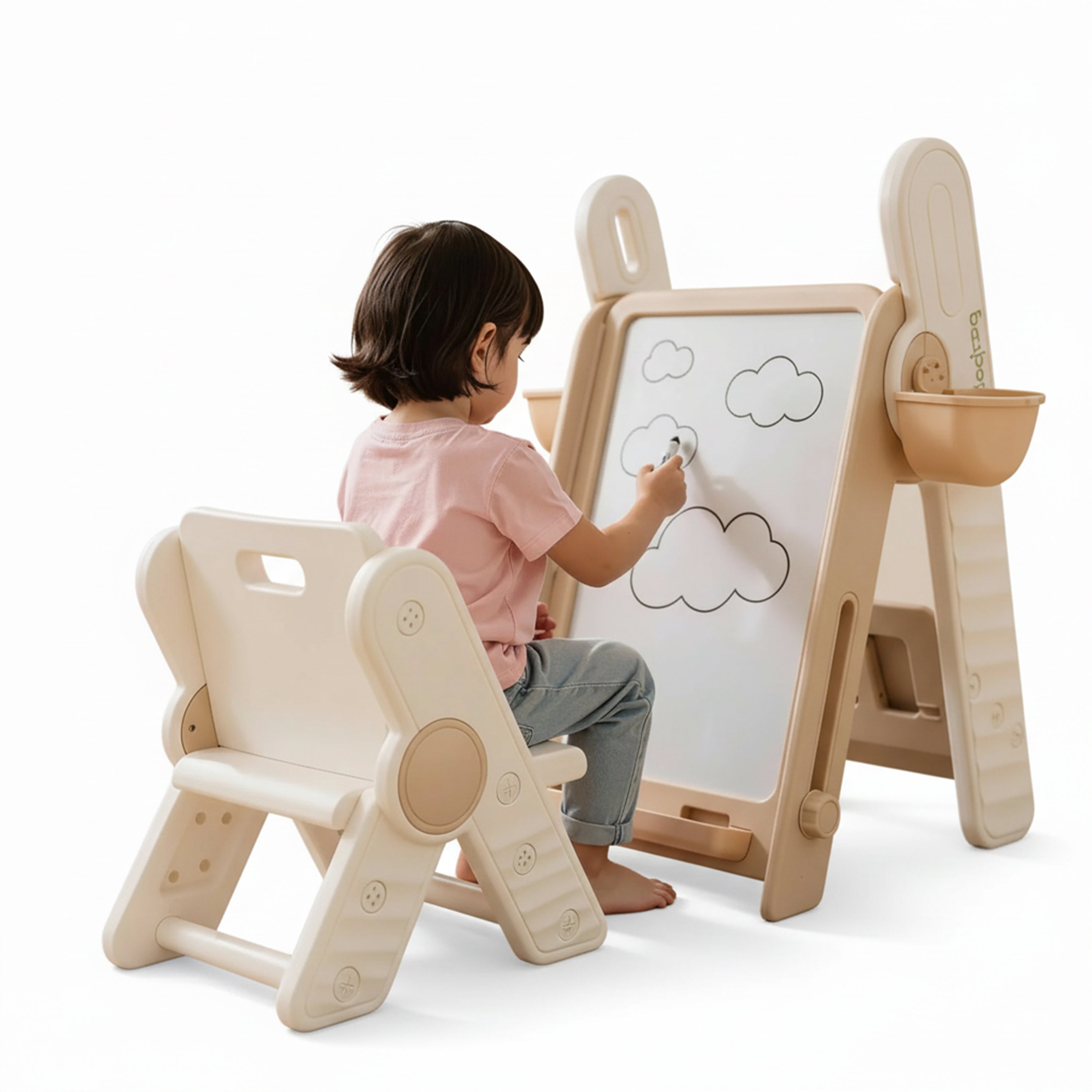 Baybee_2-in-1_Convertible_Drawing_Writing_Table_for_Kids_01 Baybee 2-in-1 Convertible Drawing & Writing Table for Kids - Image 1