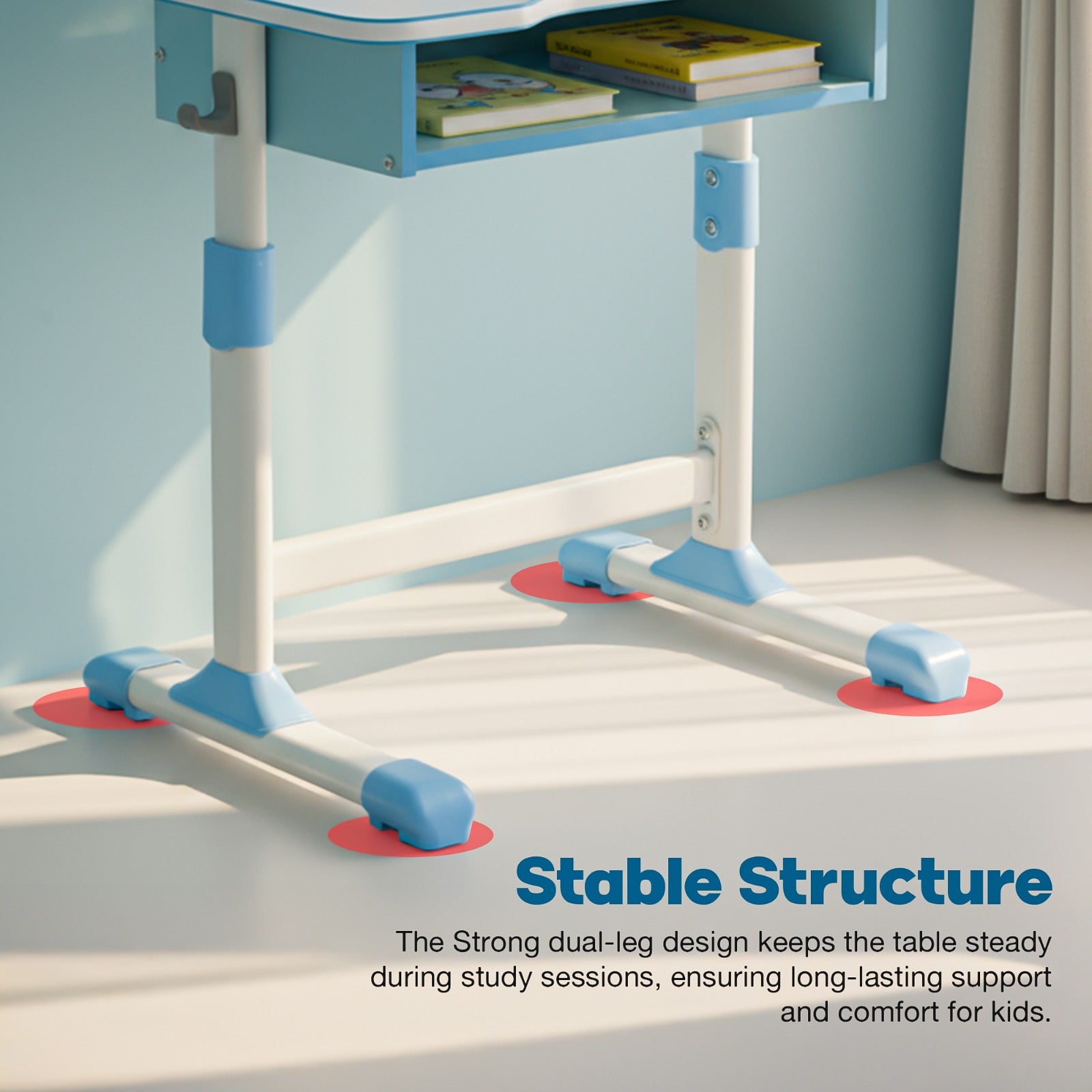 Baybee Height Adjustable Study Table and Chair Set for Kids Study Table - Image 13