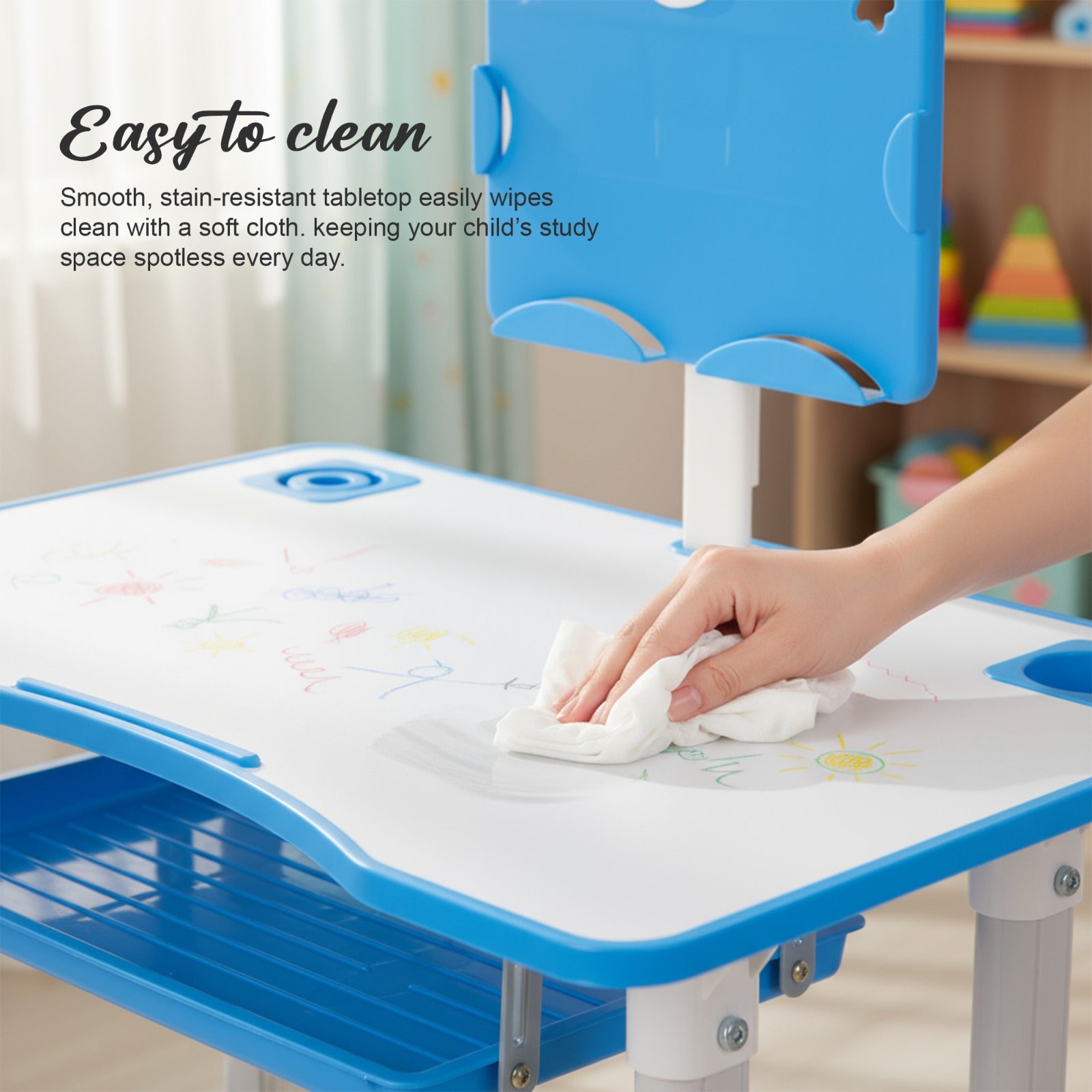 Baybee Study Table with Chair Set for Kids Students - Image 6