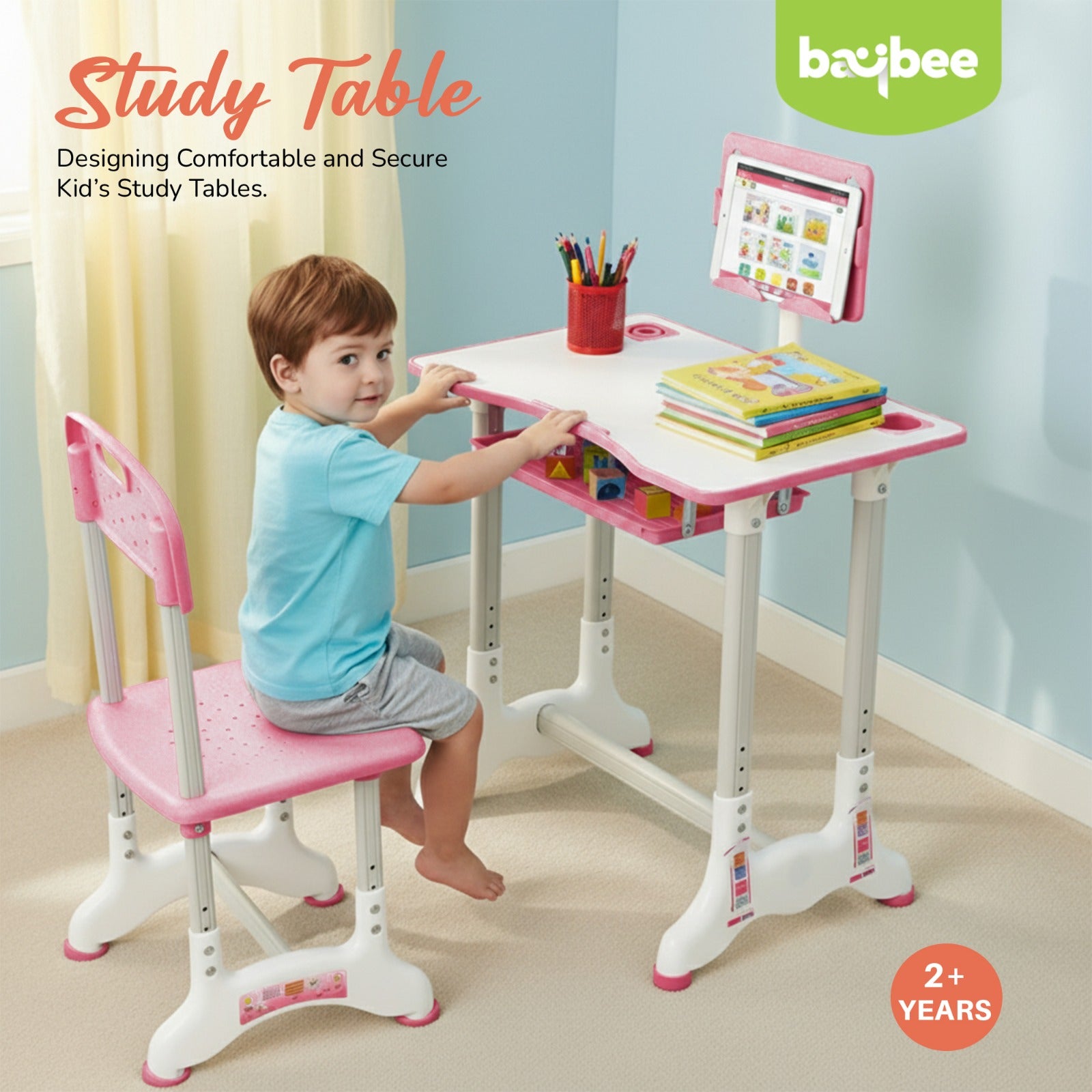 Baybee Study Table with Chair Set for Kids Students - Image 10