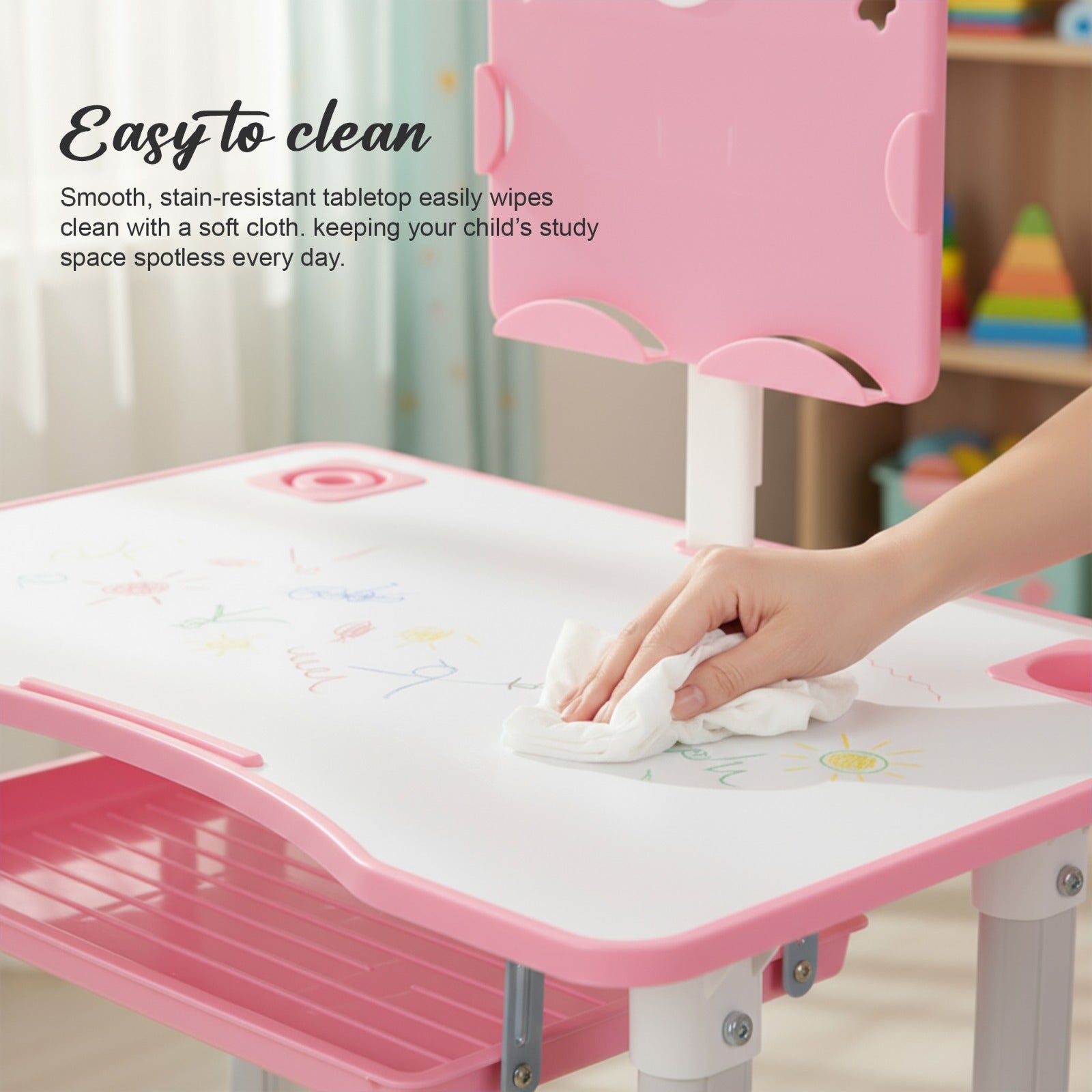 Baybee Study Table with Chair Set for Kids Students - Image 14