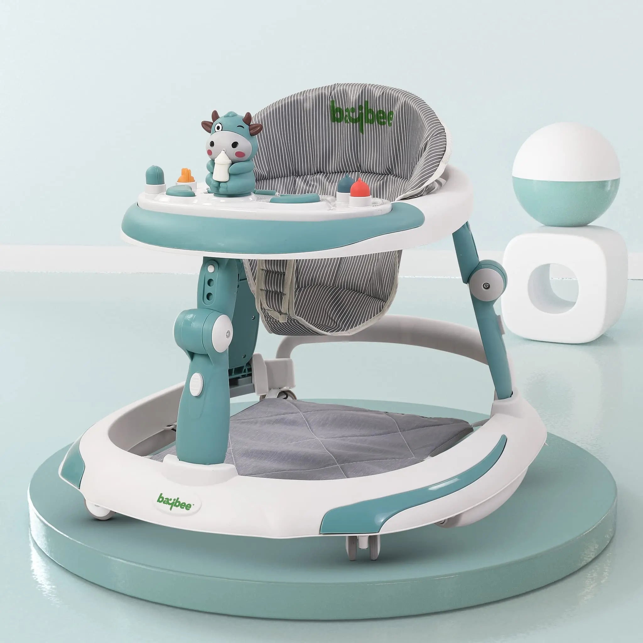 Baybee Activity Walker with Rocker for Kids with 3 Adjustable Height & Foot Mat - Image 19